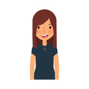 genç kadın avatar karakter