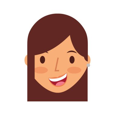 genç kadın avatar karakter