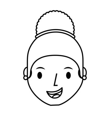 genç kadın avatar karakter