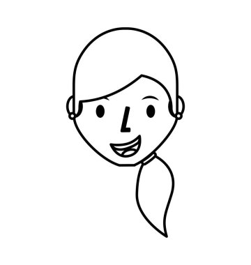 genç kadın avatar karakter