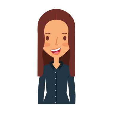 genç kadın avatar karakter