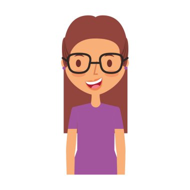 genç kadın avatar karakter