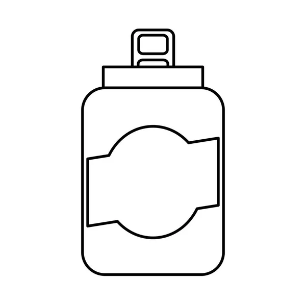 Peut boire icône isolée — Image vectorielle