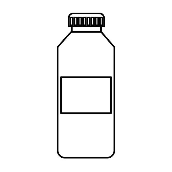 Water bottle drink icon — Stock Vector