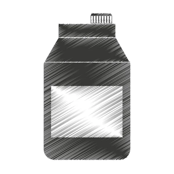 Pack produit icône isolée — Image vectorielle