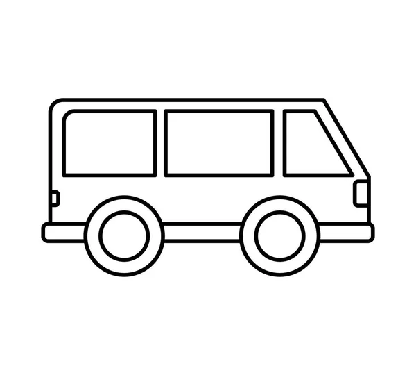 Иконка фургона — стоковый вектор