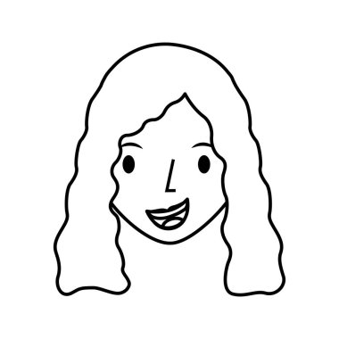 genç kadın avatar karakter