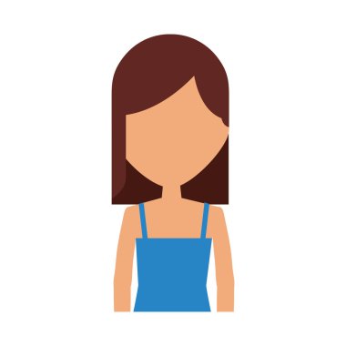 genç kadın avatar karakter