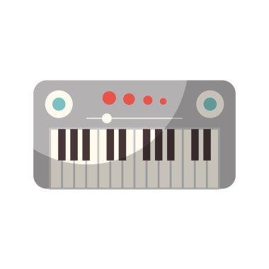 synthesizer aygıtı izole simgesi