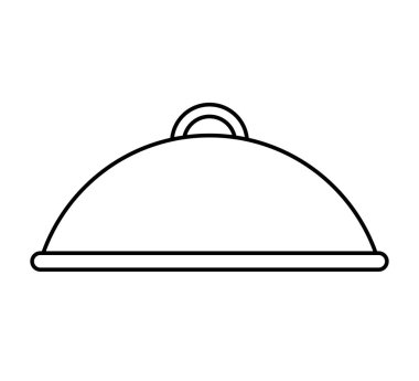 tepsi sunucu izole kutsal kişilerin resmi