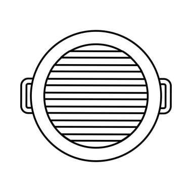 fırın ızgara Barbekü simgesi