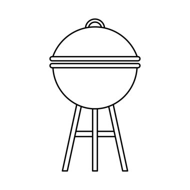 fırın ızgara Barbekü simgesi