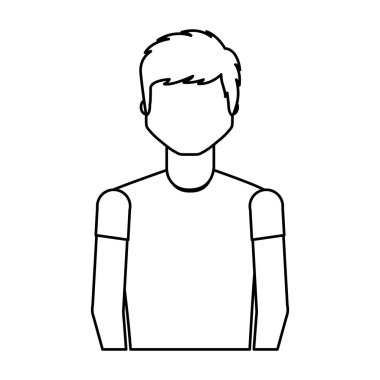 genç adam avatar karakter