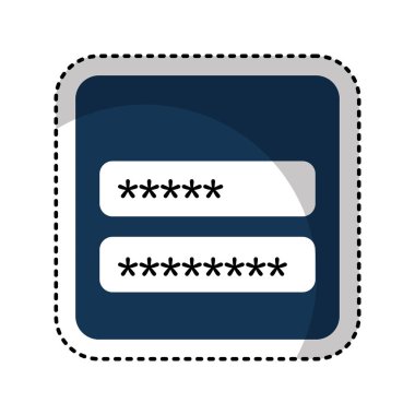 Kullanıcı adı ve şifre simgesi