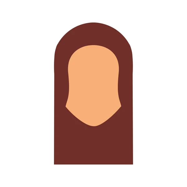 Carácter avatar mujer joven — Vector de stock