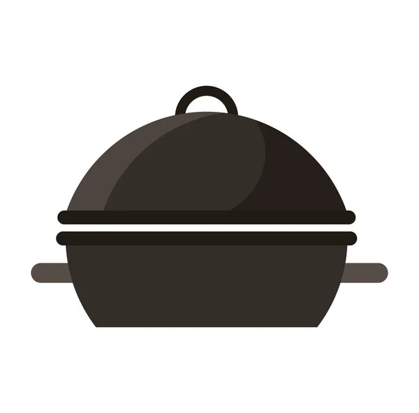 Ikon grill bbq oven - Stok Vektor