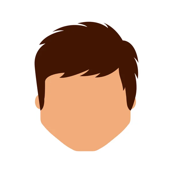 Jovem avatar personagem — Vetor de Stock