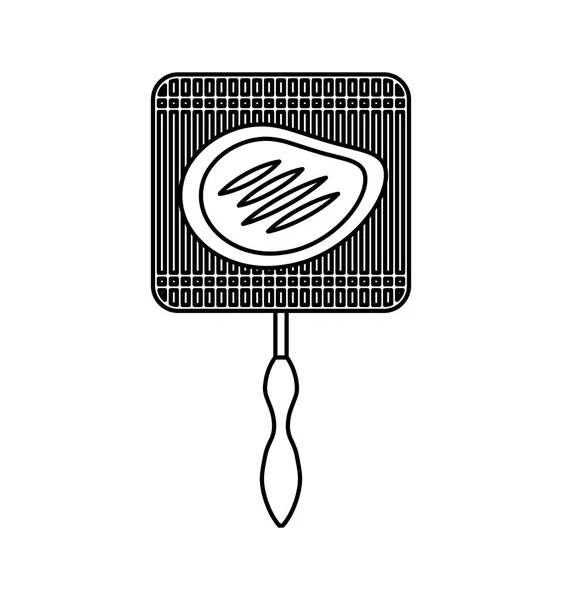 Reasting utensil cutlery icon — стоковый вектор