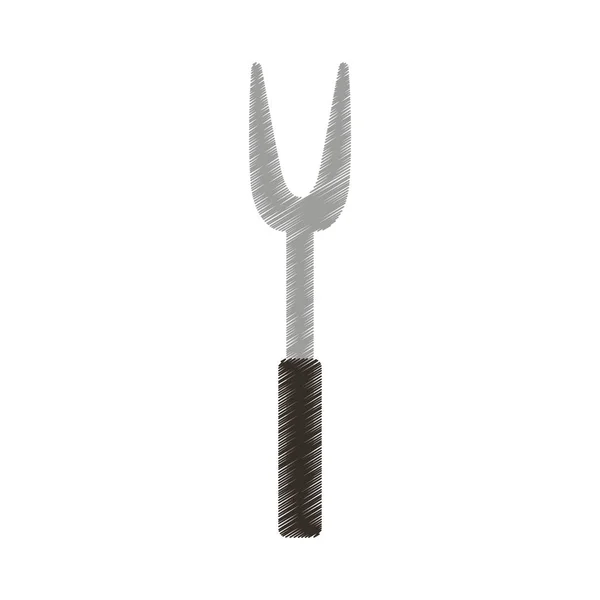 Reasting utensil cutlery icon — стоковый вектор