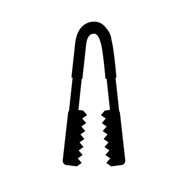 Ícone de talheres de utensílios de torrefação — Vetor de Stock