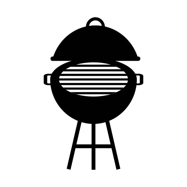 Oven grill bbq icon — Stock Vector