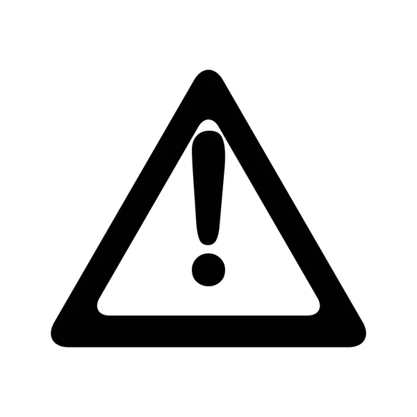 Ícone de sinal de alerta triângulo —  Vetores de Stock