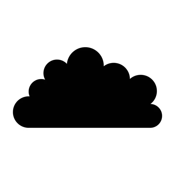 云计算孤立的图标 — 图库矢量图片