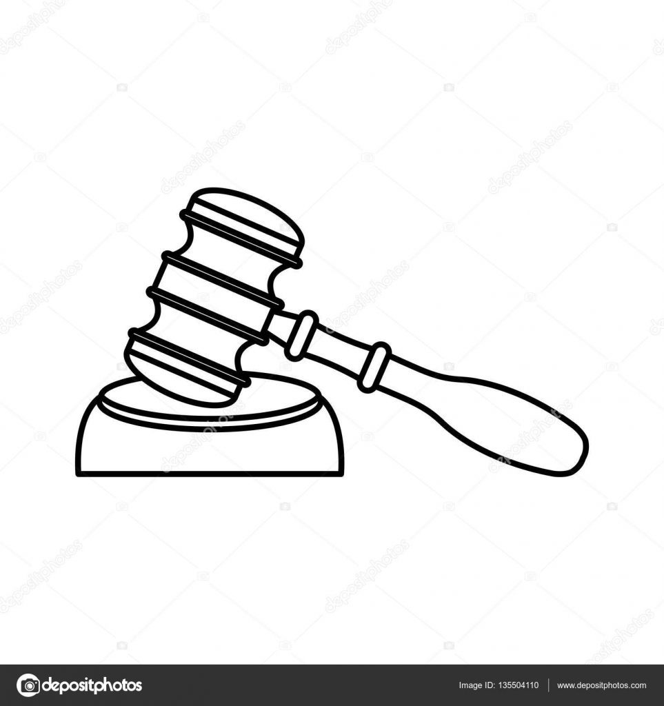 小槌木製分離アイコン ストックベクター C Yupiramos