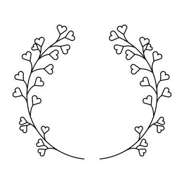 çelenk taç simgesi yapraklar