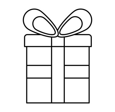 hediye hediye izole simgesi