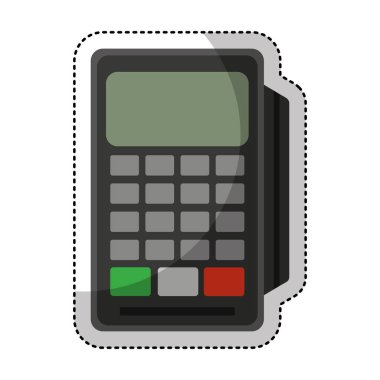 fiş elektronik izole simgesi