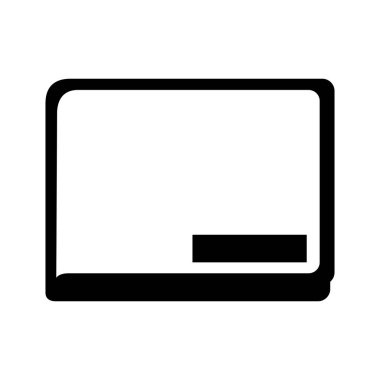 m-cüzdan para izole simgesi