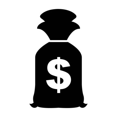 para çantası izole simgesi