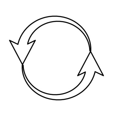 oklar izole simgesi çevresinde