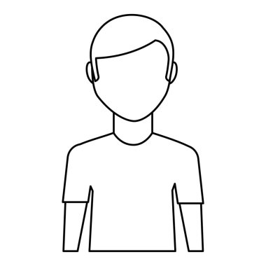 genç adam avatar karakter