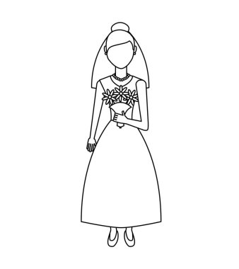 Yeni evli kadın karakter