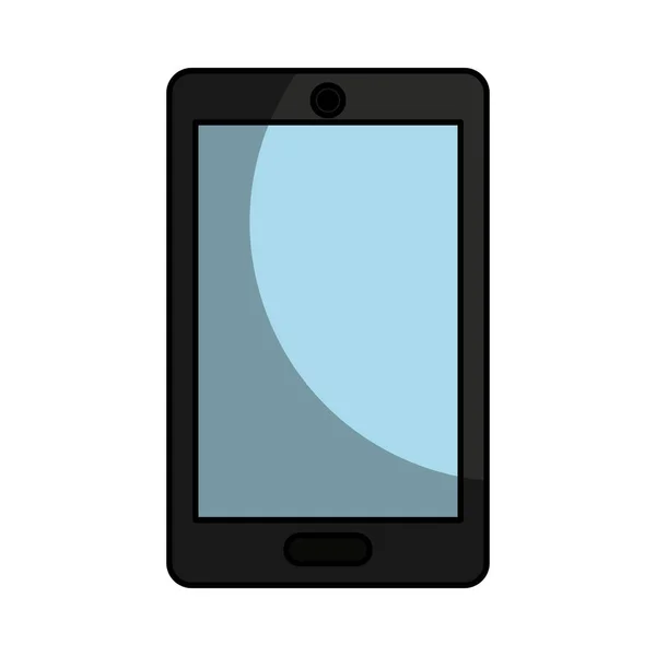 Ikona čáry technologie smartphone — Stockový vektor