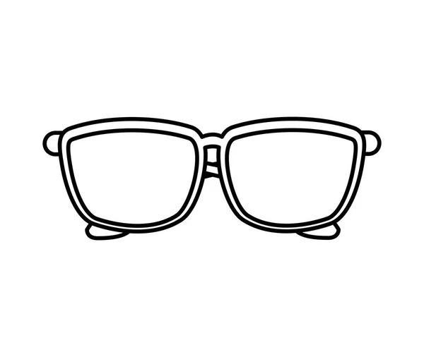 Accesorio gafas icono aislado — Archivo Imágenes Vectoriales