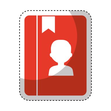 Telefon Rehberi Hizmeti izole simgesi