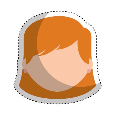 genç kadın avatar karakter