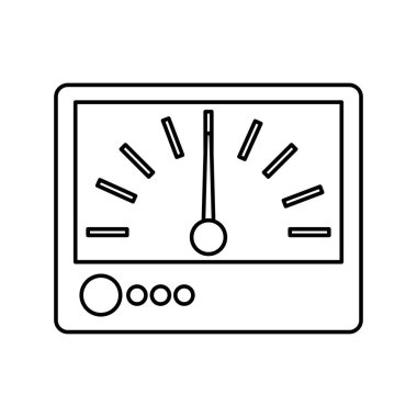 Elektrik multimetre izole simgesi