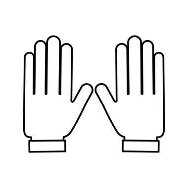 Elektrikçi aracı izole simgesi