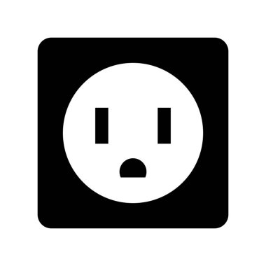 socket energy isolated icon