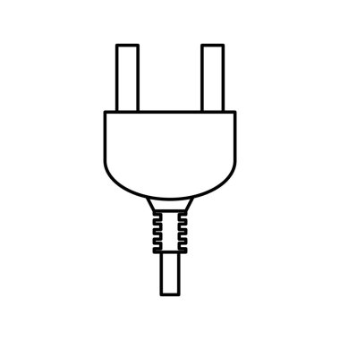 tel kablo enerji tak simgesi