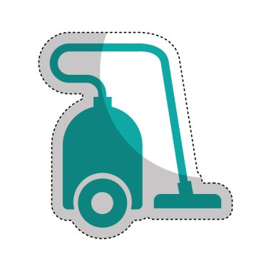 Vakum cihazı izole simgesi