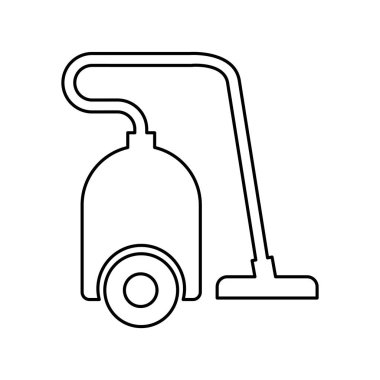 Vakum cihazı izole simgesi