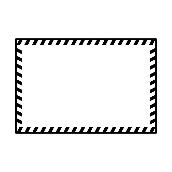 Envelope paper isolated icon — Stock Vector
