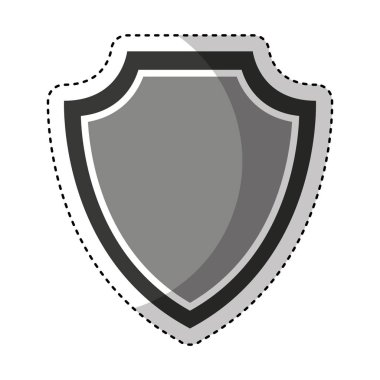 kalkan güvenlik izole simgesi