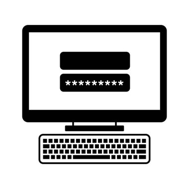 Kullanıcı adı ve şifre simgesi