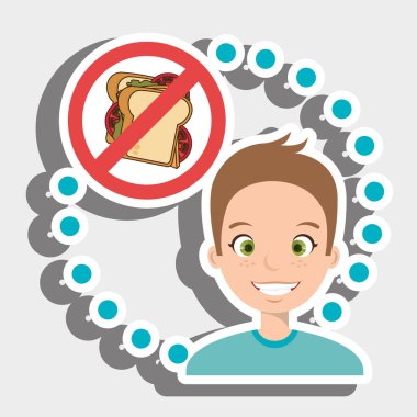 adam karikatür lokanta yasaktır